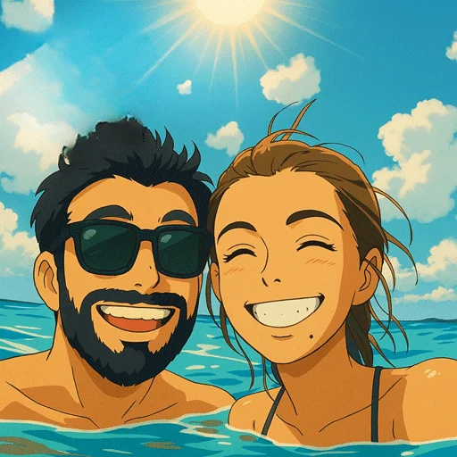 Ghibli Style Garden AI Video icon