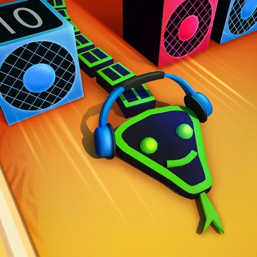 3D Snake VS Block Beats icon