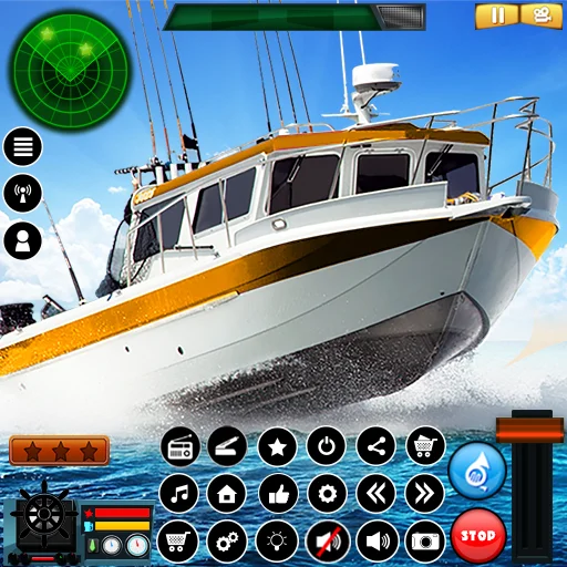 Fishing Boat Driving Simulator icon
