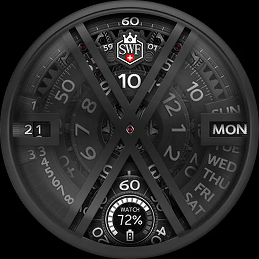 SWF XYZ Analog Watch Face icon