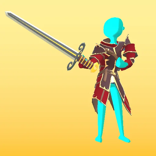 Merge Warrior 3D icon