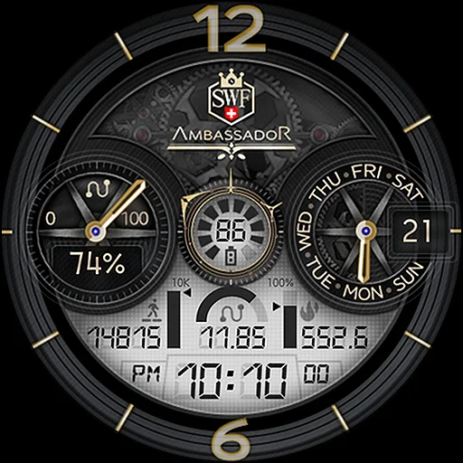 SWF Ambassador Digital Watch icon