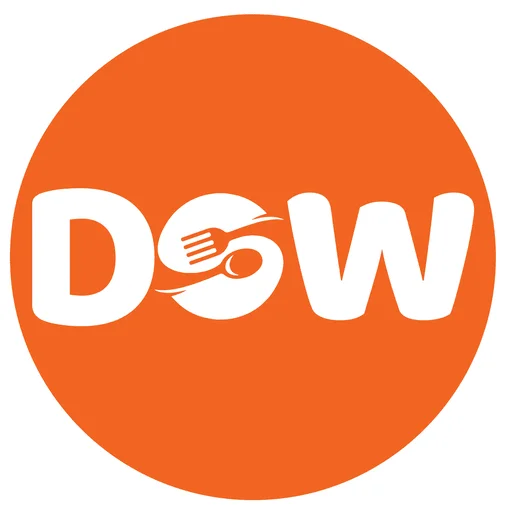 Delivery on wheels icon