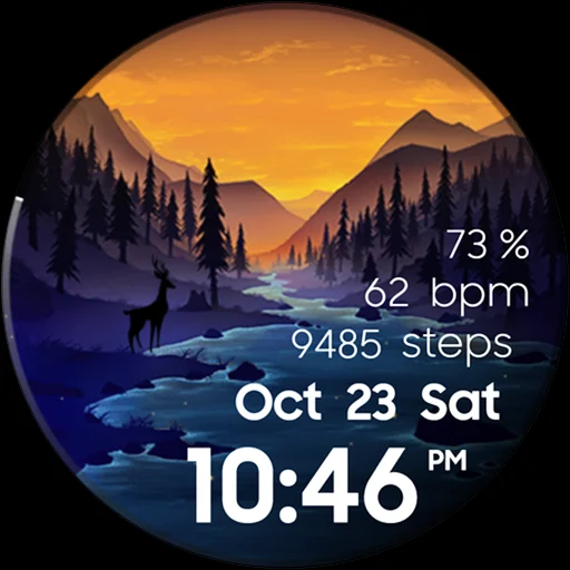 Forest Ambient - seasonal art icon