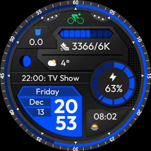 OD30 Digital Watch Face icon