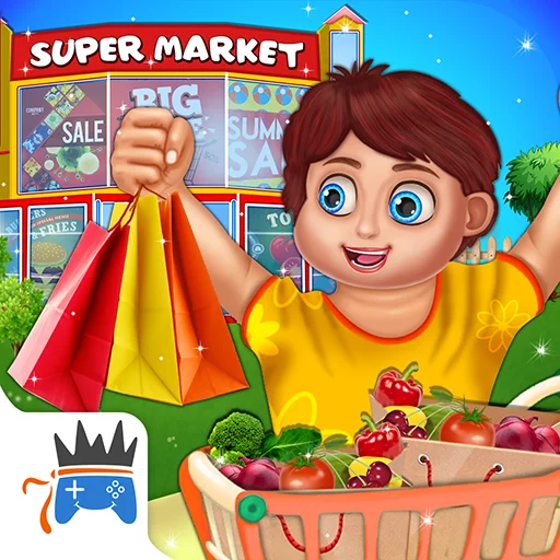 Supermarket Kids Shopping icon