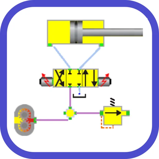 Hydraulic Circuit Simulator icon