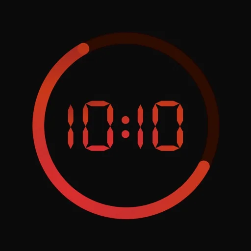 Always On Display: Big Clock icon