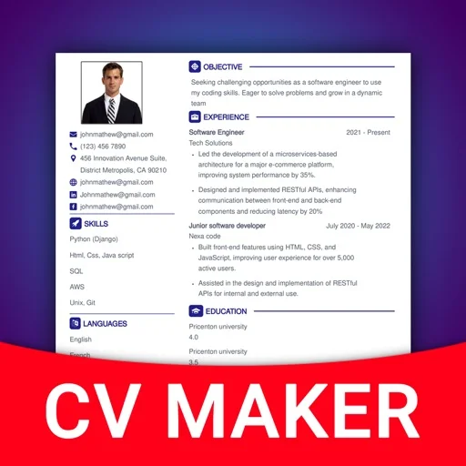 Resume : Intelligent CV Maker icon