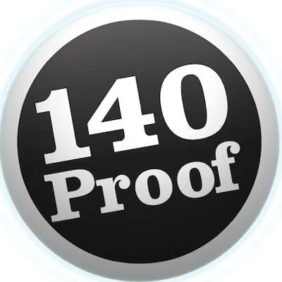 140 Proof logo