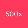 500x