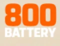 800Battery logo