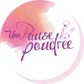 A powder break logo