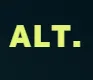 ALT. Leather logo