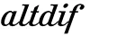 altdif logo