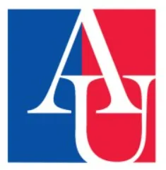 American University logo