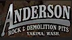 Anderson Rock and Demolition Pits logo