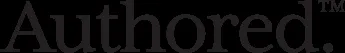 Authored logo