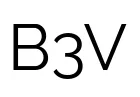 B3V logo