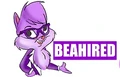 Beahired logo