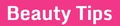 Beauty Tips logo