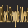 Black people meet logo