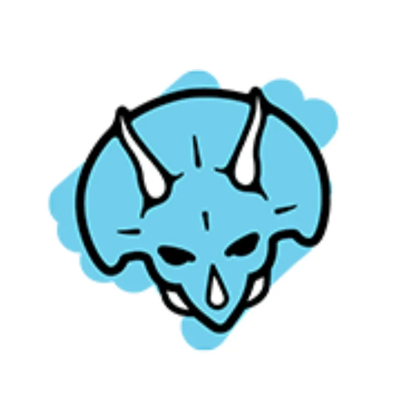 Blue Dinosaur logo