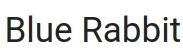 Blue Rabbit logo