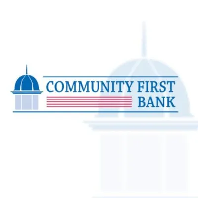 Community First Bank logo