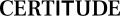Certitude Consulting logo