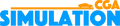 CGA Simulations logo