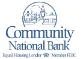 Community National Bank logo