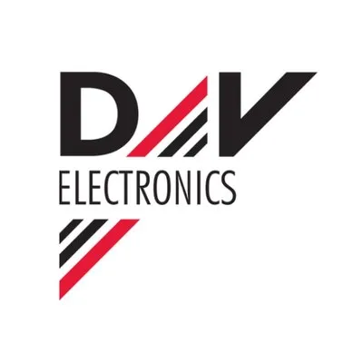 D&V Electronics logo
