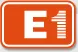 E1 logo