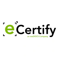E Certify logo