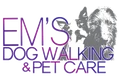 Ems Dog Walking logo
