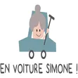 En Voiture Simone logo