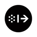 Extractable logo