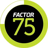 Factor 75 logo