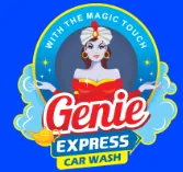Genie Express Car Wash logo