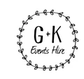 GK Events Hire logo