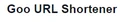 Goo URL Shortener logo