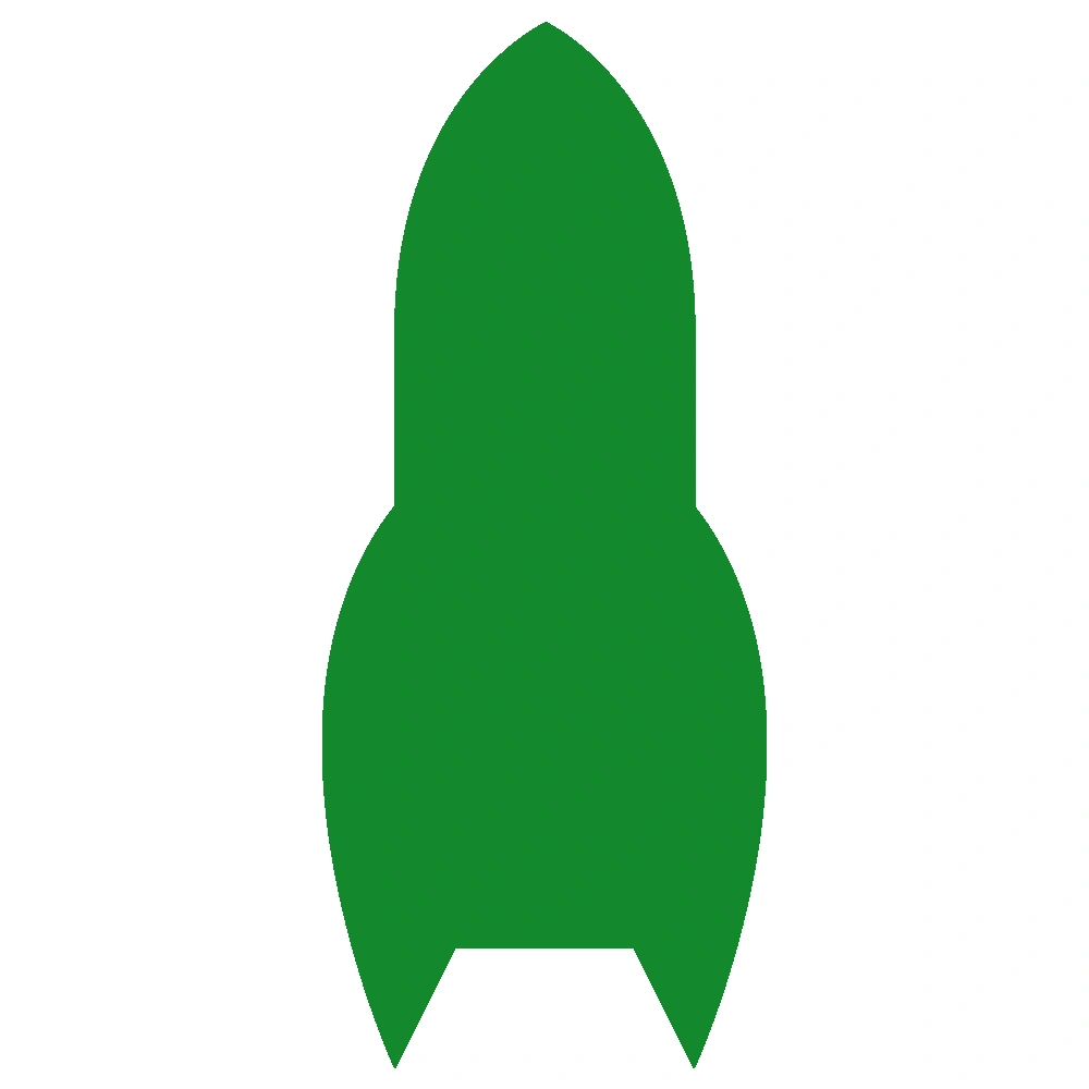 GREEN ROCKET logo