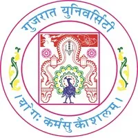 Gujarat University logo