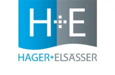 H+E logo