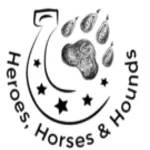 Heroes Horses and Hounds logo