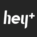 Hey Plus logo