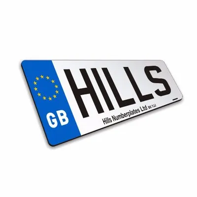 Hills Numberplates