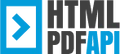 HTML PDF API logo