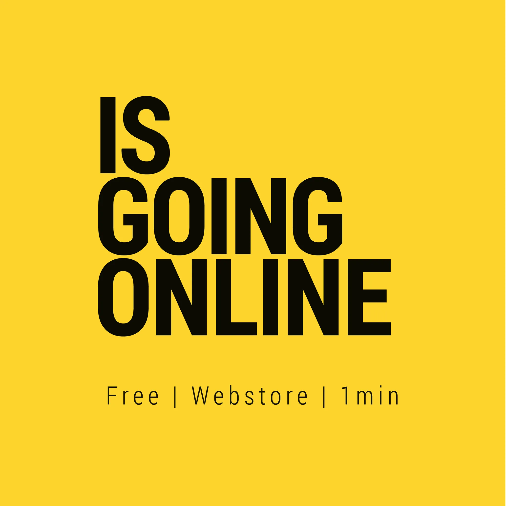 Is Going Online